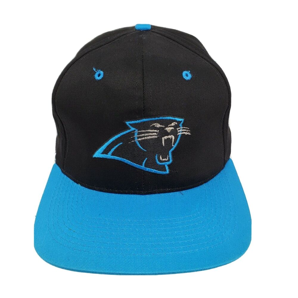 Vintage Carolina Panthers NFL Football Snapback Hat Cap Embroidered Logo